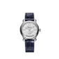 Chopard Happy Sport Stainless Steel 33 MM - Blue Leather Strap - White Diamond Dial - 278608-3001