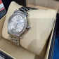 Chopard Happy Sport Stainless Steel 33 MM - Stainless Steel Bracelet - Diamomnd Bezel - White Diamond Dial - 278608-3004