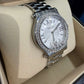 Chopard Happy Sport Stainless Steel 33 MM - Stainless Steel Bracelet - Diamomnd Bezel - White Diamond Dial - 278608-3004