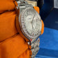 Chopard Happy Sport Stainless Steel 33 MM - Stainless Steel Bracelet - Diamomnd Bezel - White Diamond Dial - 278608-3004