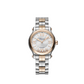 Chopard Happy Sport Stainless Steel and Rose Gold 33 MM - Stainless Steel Bracelet - White Diamond Dial - 278608-6002