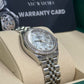 Rolex Lady-Datejust Stainless Steel and White Gold - 28 MM - Jubilee Bracelet - Diamond Bezel - Mother of Pearl Diamond Dial - 279384RBR-0011