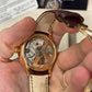 H. Moser & Cie Venturer Tourbillon Dual Time - 41.5 MM - Rose Gold - Silver Dial - Leather Bracelet - 2802-0401