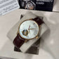 H. Moser & Cie Venturer Tourbillon Dual Time - 41.5 MM - Rose Gold - Silver Dial - Leather Bracelet - 2802-0401