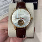 H. Moser & Cie Venturer Tourbillon Dual Time - 41.5 MM - Rose Gold - Silver Dial - Leather Bracelet - 2802-0401