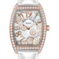 Franck Muller Cintrée Curvex - 31 MM - 18k Rose Gold - Diamond Bezel - MoP Dial - 2852 QZ REL BC PEO D 1R-1