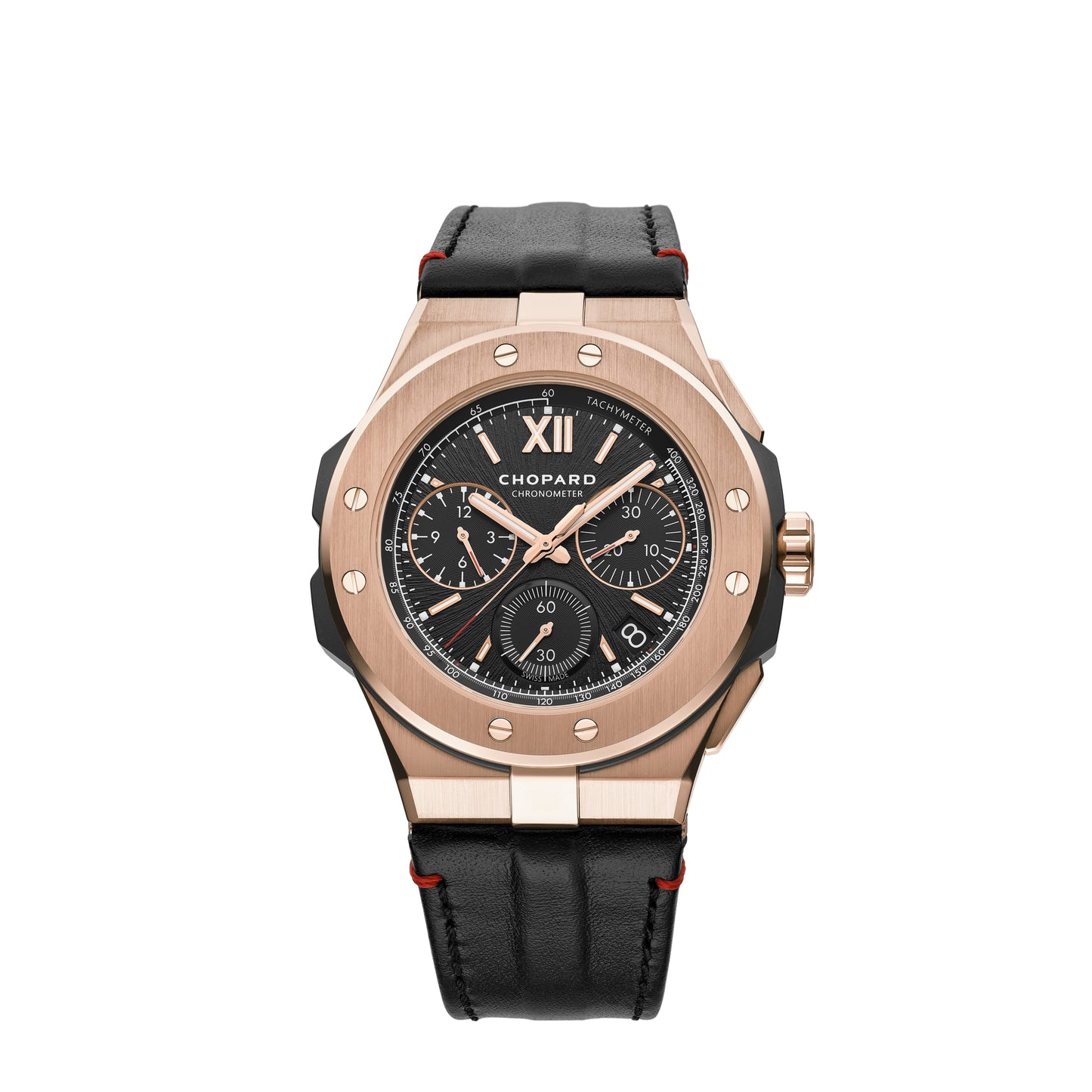 Chopard Alpine Eagle Rose gold and Ceramized Titanium 44 MM - Titanium Strap - Sapphire Crystal Dial - 295387-900