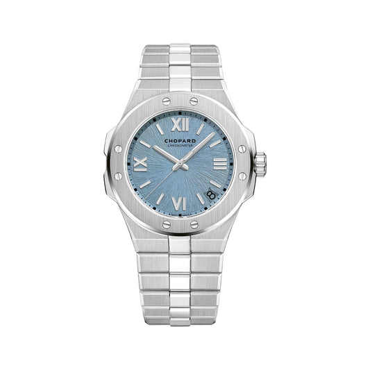 Chopard Alpine Eagle - Stainless Steel - 41 MM - Stainless Steel Bracelet - Rhone Blue Dial - 298600-3035