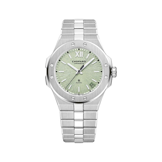 Chopard Alpine Eagle - Stainless Steel - 41 MM - Stainless Steel Bracelet - Moss Green Dial - 298600-3038
