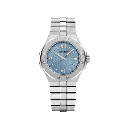 Chopard Alpine Eagle - Stainless Steel - 36 MM - Stainless Steel Bracelet - Rhone Blue Dial - 298601-3012