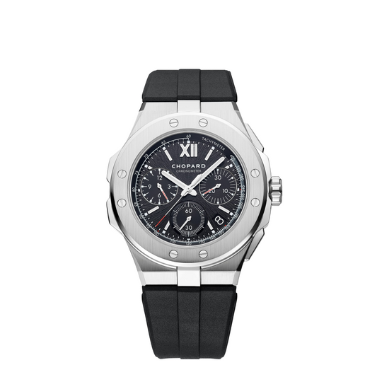 Chopard Alpine Eagle Stainless steel 44 MM - Grey Strap - Grey Sapphire Crystal Dial - 298609-3004