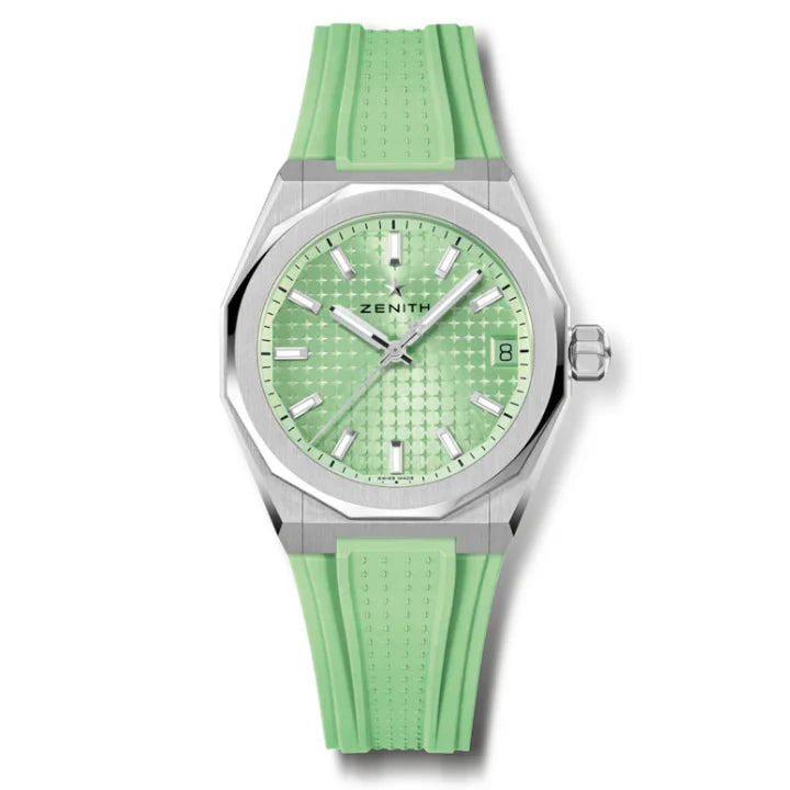 Zenith DEFY Skyline 36 - 36 MM - Stainless Steel - Green Dial - 03.9400.670/61.I001