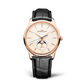 JLC - Master Ultra Thin Moon - 39 MM - Pink Gold - Eggshell Beige Dial - Black Leather Strap - Q1362511