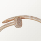 Cartier Just Un Clou Bracelet - Rose Gold Classic Model - Diamonds - N6702117