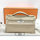 Hermès Kelly Pochette - Trench - Swift - Palladium Hardware - KPTSPHW