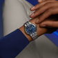 Tudor Clair de Rose - 34 MM - Steel - Blue Diamond Dial - M35800-0010