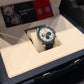 Omega Speedmaster "Silver Snoopy Award" 50th Anniversary Stainless Steel 42 MM - Coated Nylon Fabric Bracelet - Silver Dial - 310.32.42.50.02.001
