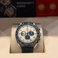 Omega Speedmaster "Silver Snoopy Award" 50th Anniversary Stainless Steel 42 MM - Coated Nylon Fabric Bracelet - Silver Dial - 310.32.42.50.02.001