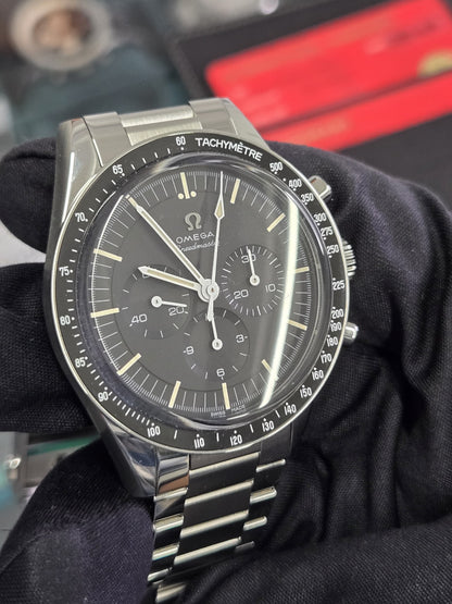 Omega Speedmaster Calibre 321 Stainless Steel 39.7 MM - Stainless Steel Bracelet - Black Dial - 311.30.40.30.01.001