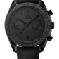 Omega Speedmaster Black Ceramic 44.25 MM - Black Fabric Strap - Black Dial - 311.92.44.51.01.005 nyc watcher nyc watches