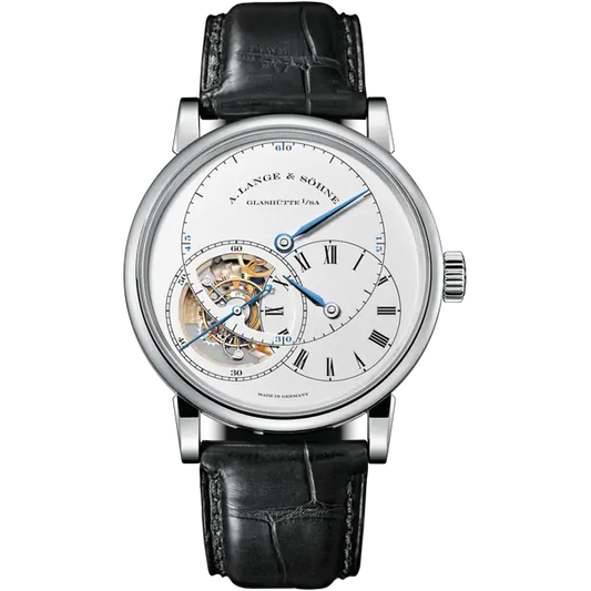 A.Lange & Söhne Richard Lange Tourbillon - 41.9 MM - White Gold - Silver Dial - 760.026F  nyc watcher nyc watches