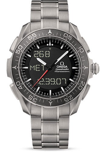 Omega Speedmaster Titanium 45 MM - Titanium Bracelet - Black Dial - 318.90.45.79.01.001 nyc watcher nyc watches