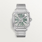 Cartier Santos de Cartier Steel 39.8 MM- Steel Bracelet - Skeleton Dial - WHSA0028