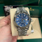 Rolex Stainless Steel & White Gold Sky Dweller Watch - 42 MM - Jubilee Bracelet - Blue Dial - 326934 blij