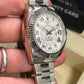 Rolex White Gold Sky Dweller Watch - 42 MM - Oyster Bracelet - Ivory Dial - 326939 iv