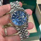 Rolex Stainless Steel & White Gold Sky Dweller Watch - 42 MM - Jubilee Bracelet - Blue Dial - 326934 blij