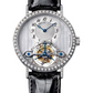 Breguet Classique Grande Complication White Gold 35 MM - Black Leather Strap - Diamond Bezel - Silver Dial - 3358BB/52/986/DD00