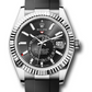 Rolex White Gold Sky Dweller Watch - 42 MM - Oysterflex Bracelet - Black Index Dial - 336239 bkiof