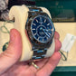 Rolex Stainless Steel and White Gold Sky Dweller Watch - 42 MM - Oyster Bracelet - Fluted Ring Command Bezel - Blue Index Dial - 336934-0005