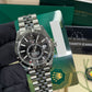 Rolex Stainless Steel and White Gold Sky Dweller Watch - 42 MM - Jubilee Bracelet - Fluted Ring Command Bezel - Black Index Dial - 336934 bkij