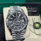 Rolex Stainless Steel and White Gold Sky Dweller Watch - 42 MM - Jubilee Bracelet - Fluted Ring Command Bezel - Black Index Dial - 336934 bkij