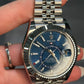 Rolex Stainless Steel and White Gold Sky Dweller Watch - 42 MM - Jubilee Bracelet - Fluted Ring Command Bezel - Blue Index Dial - 336934 blij