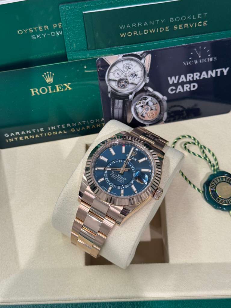 Rolex Sky Dweller - 42 MM - Rose Gold - 336935 bgio