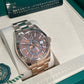 Rolex Everose Gold Sky Dweller Watch - 42 MM - Oyster Bracelet - Fluted Ring Command Bezel - Chocolate Index Dial - 336935 chio