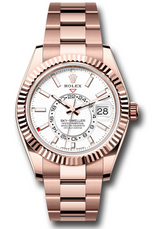 Rolex Sky Dweller - 42 MM - Rose Gold - White Dial - 336935-0003
