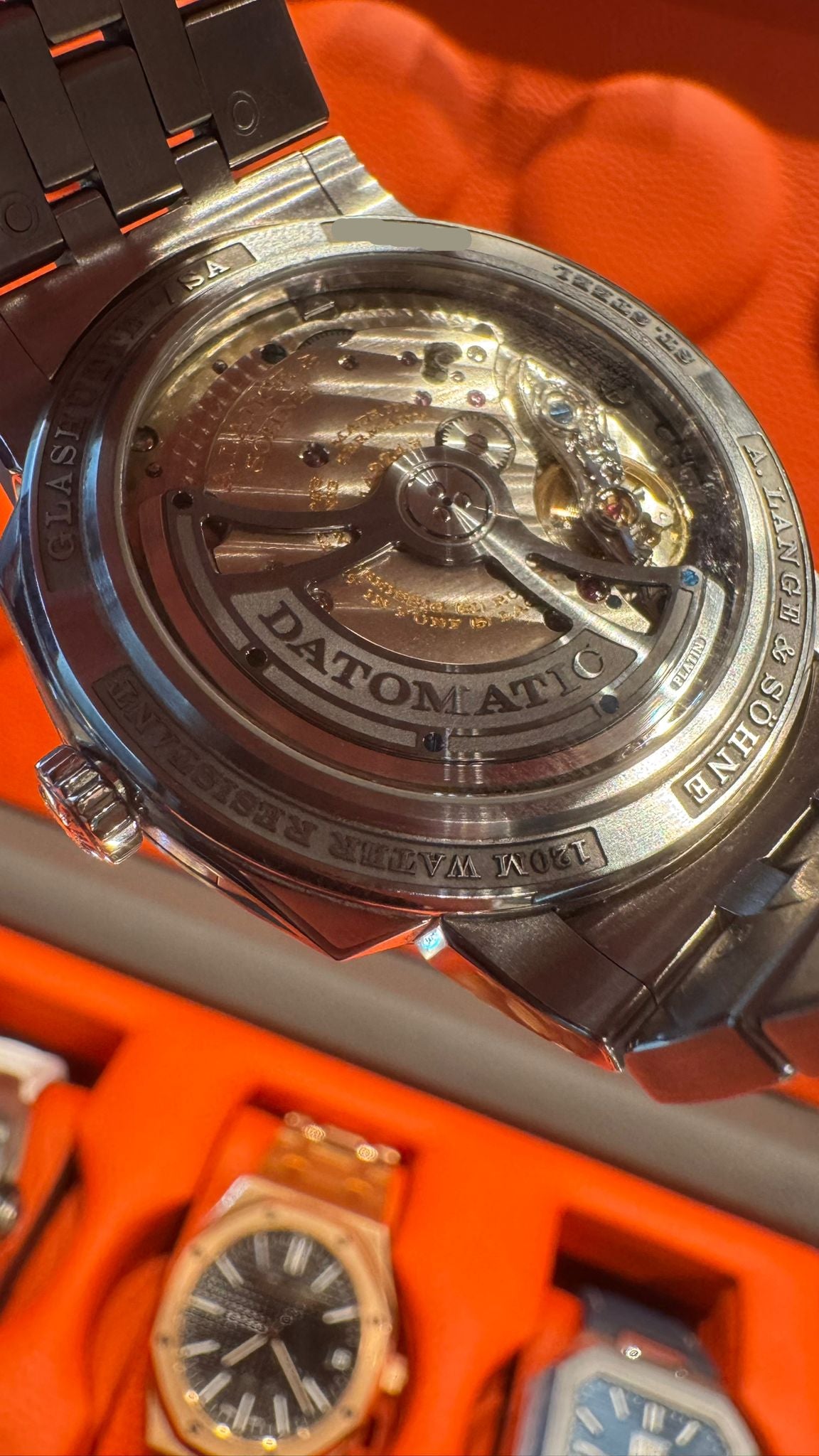 A.Lange & Söhne Odysseus - 40.5 MM - Steel - Blue Dial - 363.179