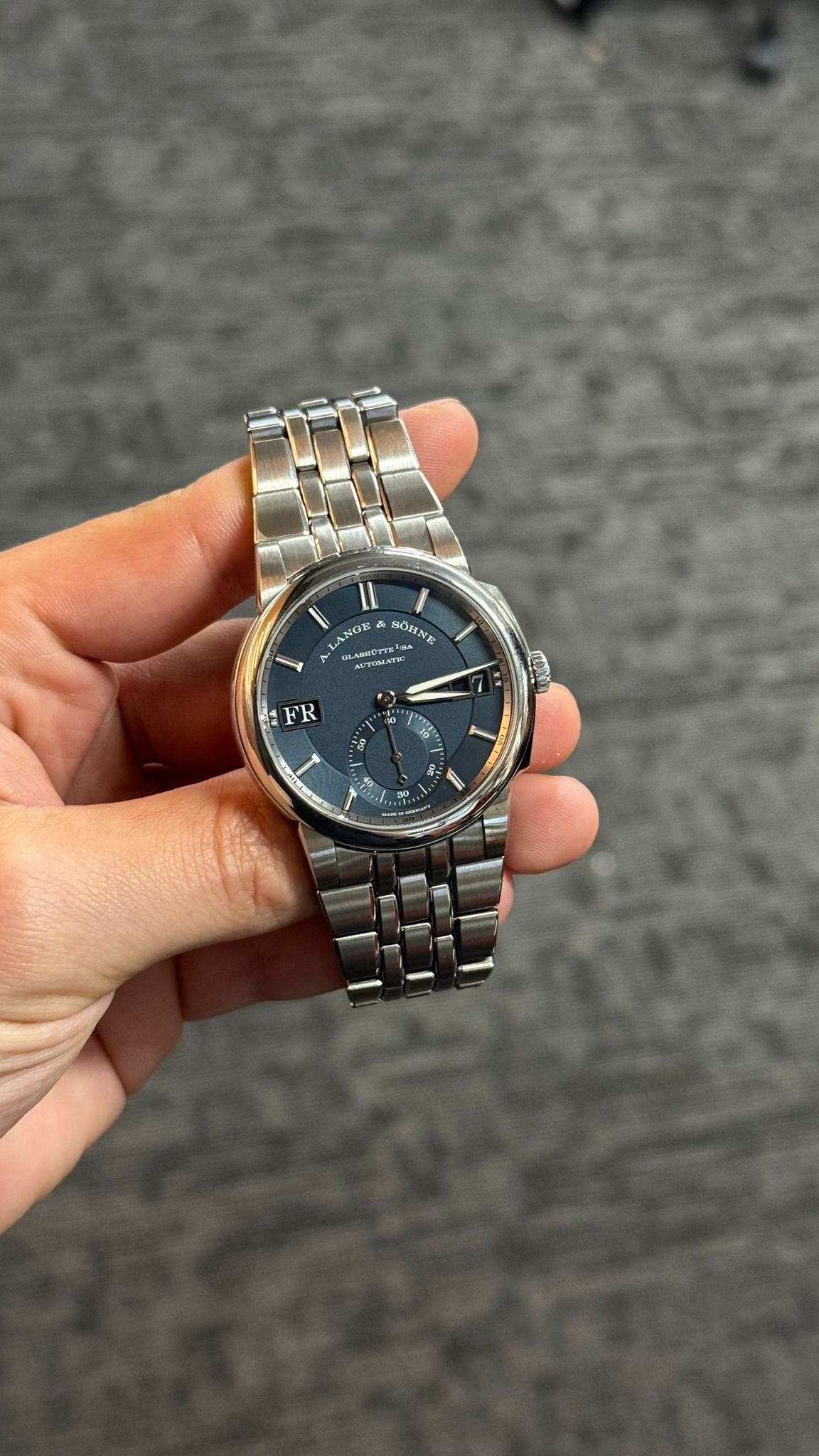 A.Lange & Söhne Odysseus - 40.5 MM - Steel - Blue Dial - 363.179