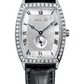 Breguet Héritage White Gold 29.6 MM - Black Leather Strap - Diamond Bezel - Silver Dial - 3661BB/12/984/DD00