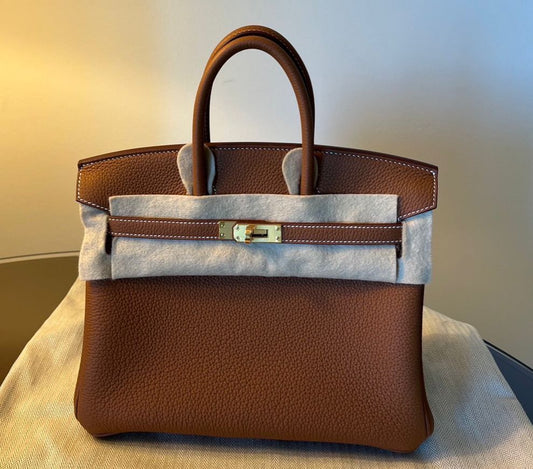 Hermès Birkin 25 - Gold Togo - Gold Hardware - B25GTGHW
