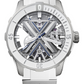 Ulysse Nardin Diver X Titanium Case 44 MM - White Rubber Strap - Skeleton Dial - 3723-170-1A/3A