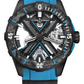 Ulysse Nardin Diver X Titanium Case 44 MM - Blue Rubber and Ceramic Strap - Skeleton Dial - 3723-170-2B/3A