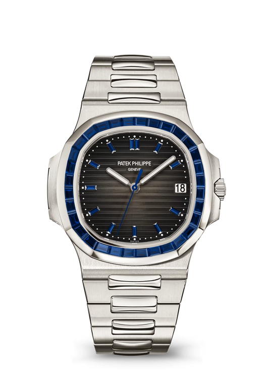Patek Philippe Nautilus - 40MM - Platinum - Sapphire Bezel - 5711/111P