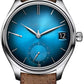 H. Moser & Cie Endeavour Perpetual Calendar - 42 MM - White Gold - Funky Blue Fumé Dial - Kudu Leather Strap - 1800-0204