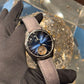 H. Moser & Cie Pioneer Tourbillon - Limited to 50 pieces - Stainless Steel - 43 MM - Black Leather Strap - Midnight Blue Fumé Dial - 3804-1201