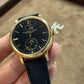 A.Lange & Söhne Saxonia Moonphase - 40 MM - Rose Gold - Black Dial - 384.031