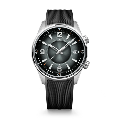 JLC - Polaris Date - 42 MM - Stainless Steel - Ocean Gray Dial - Black Rubber Strap - Q9068650